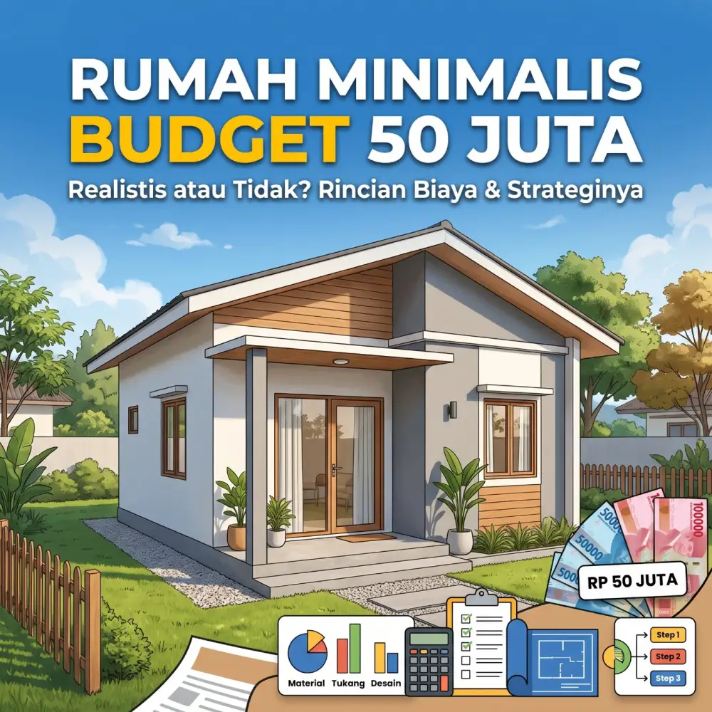 Rumah Minimalis Budget 50 Juta: Realistis atau Tidak? Rincian Biaya dan Strateginya