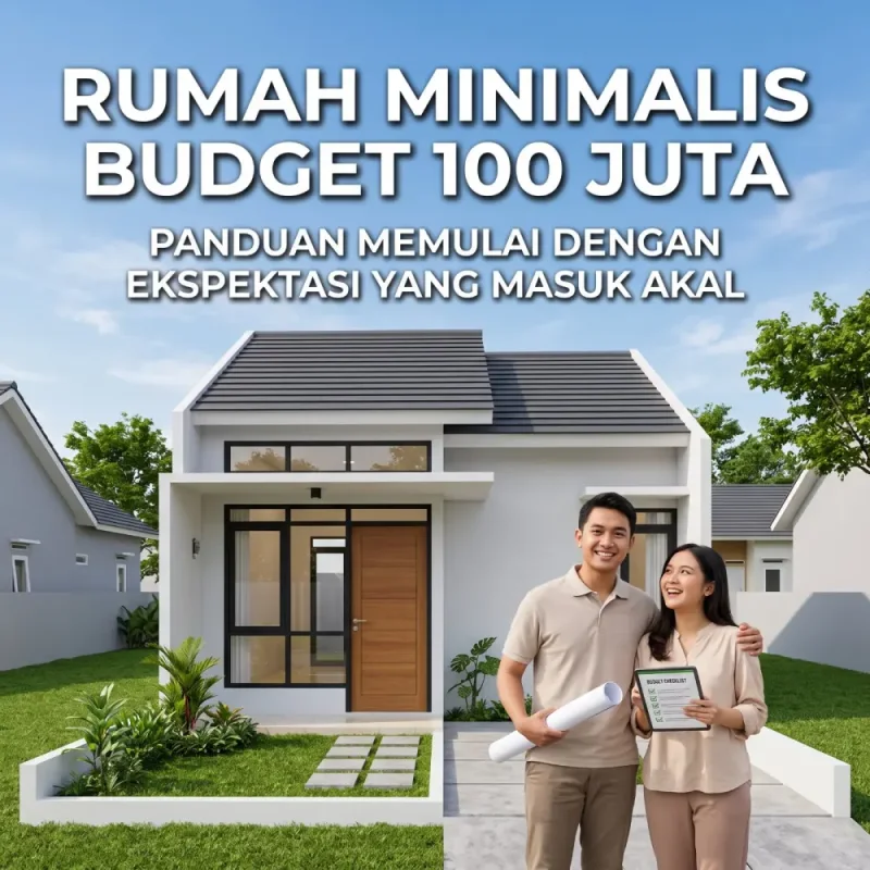 Rumah Minimalis Budget 100 Juta: Panduan Memulai dengan Ekspektasi yang Masuk Akal