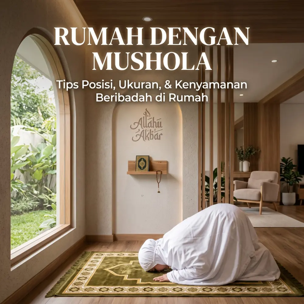 Rumah dengan Mushola: Posisi, Ukuran, dan Kenyamanan Beribadah di Rumah