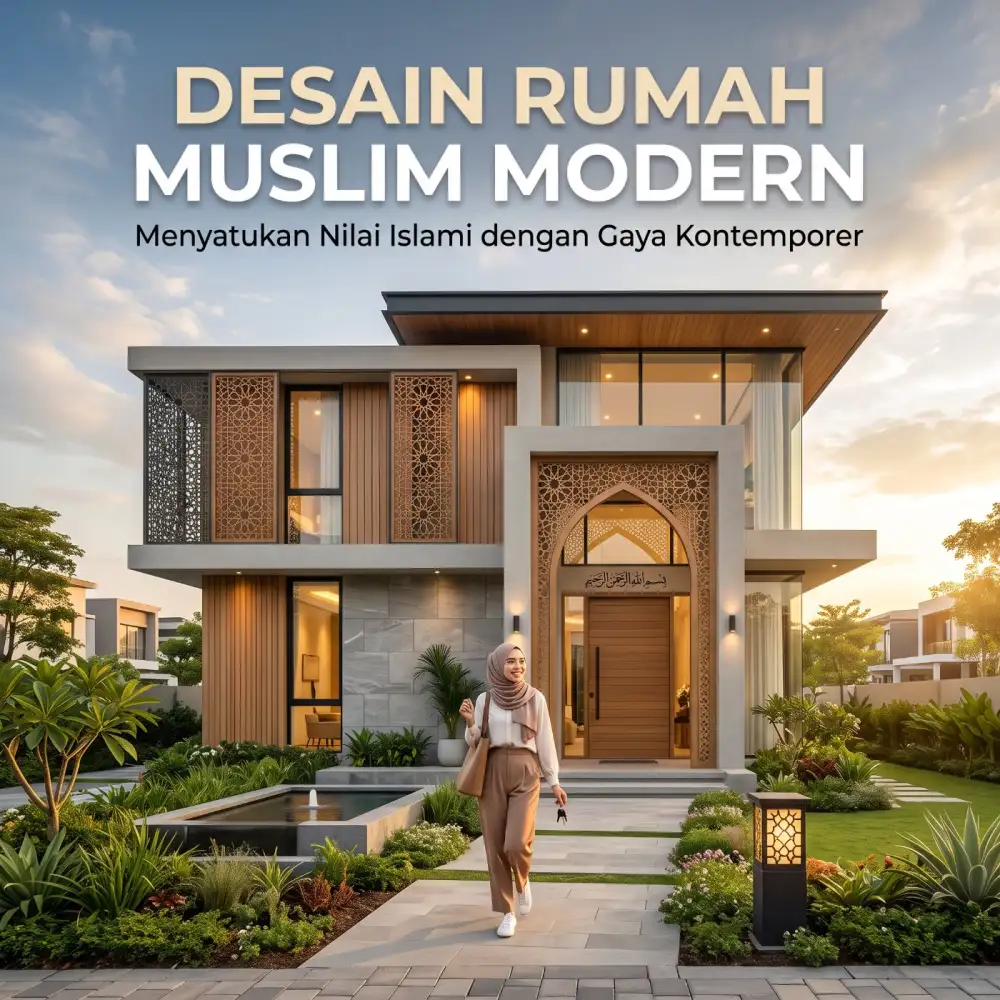 Desain Rumah Muslim Modern: Menyatukan Nilai Islami dengan Gaya Kontemporer
