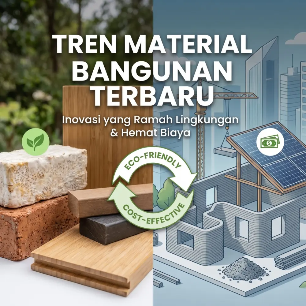 Tren Material Bangunan Terbaru: Inovasi yang Ramah Lingkungan dan Hemat Biaya