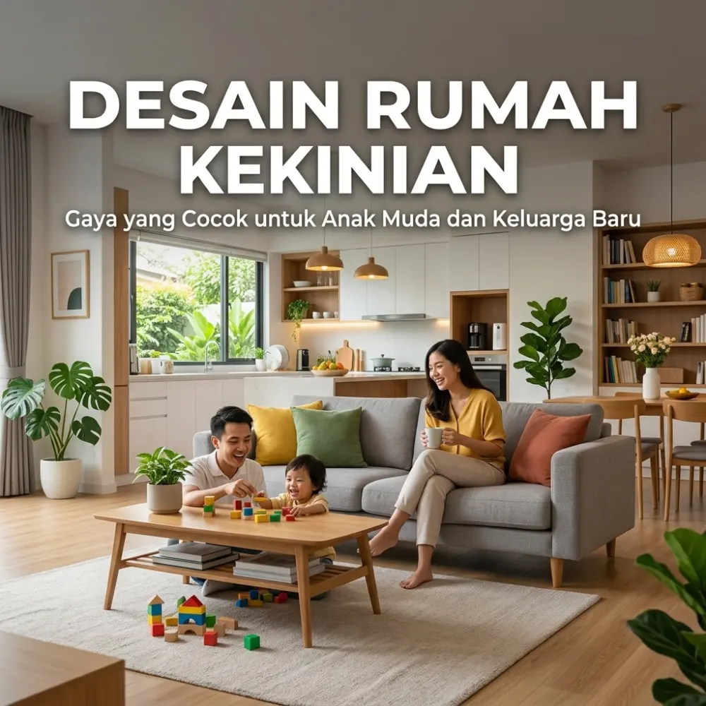 Desain Rumah Kekinian: Gaya yang Cocok untuk Anak Muda dan Keluarga Baru