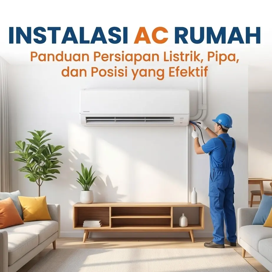 Instalasi AC Rumah: Persiapan Listrik, Pipa, dan Posisi yang Efektif