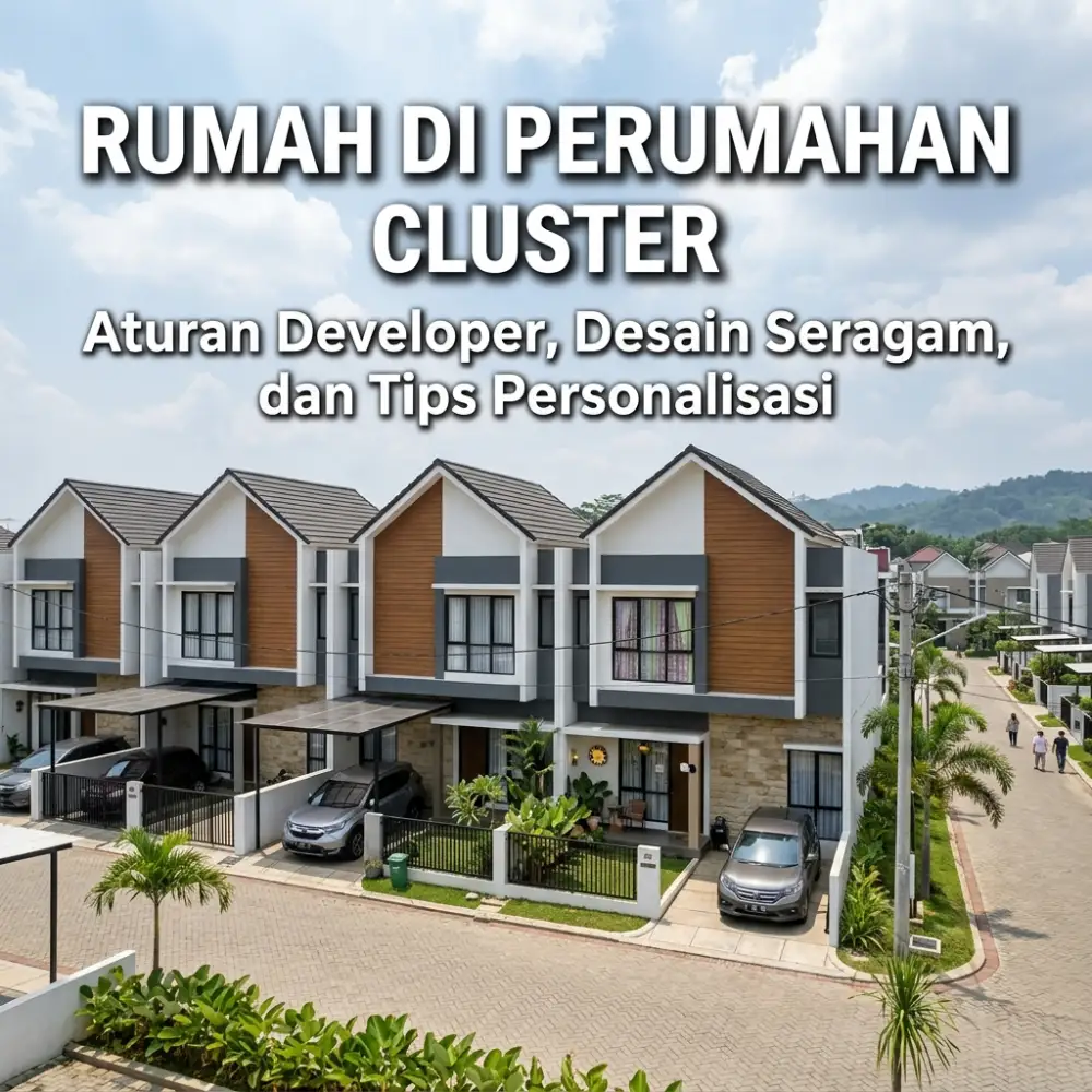 Rumah di Perumahan Cluster: Aturan Developer, Desain Seragam, dan Tips Personalisasi