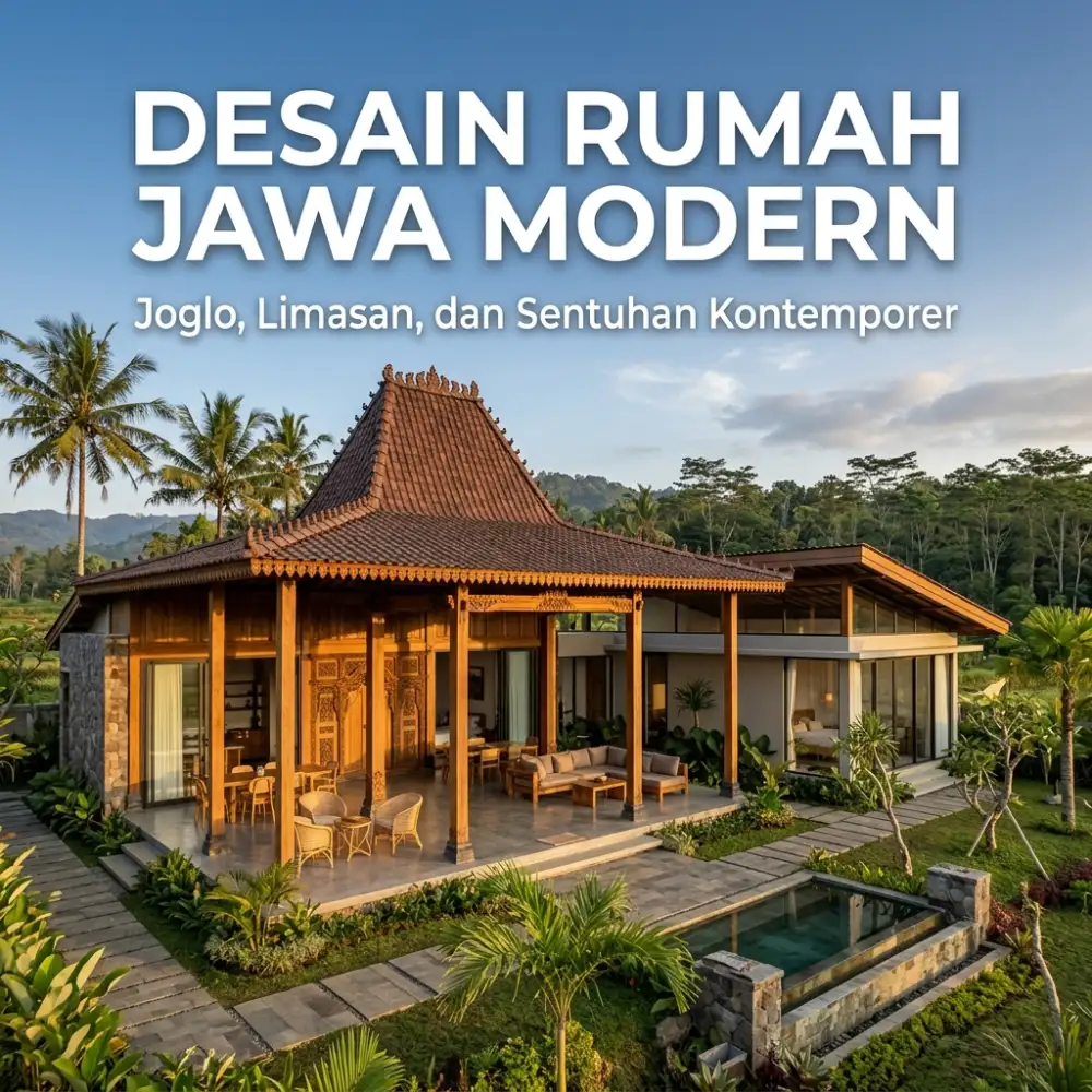 Desain Rumah Jawa Modern: Joglo, Limasan, dan Sentuhan Kontemporer