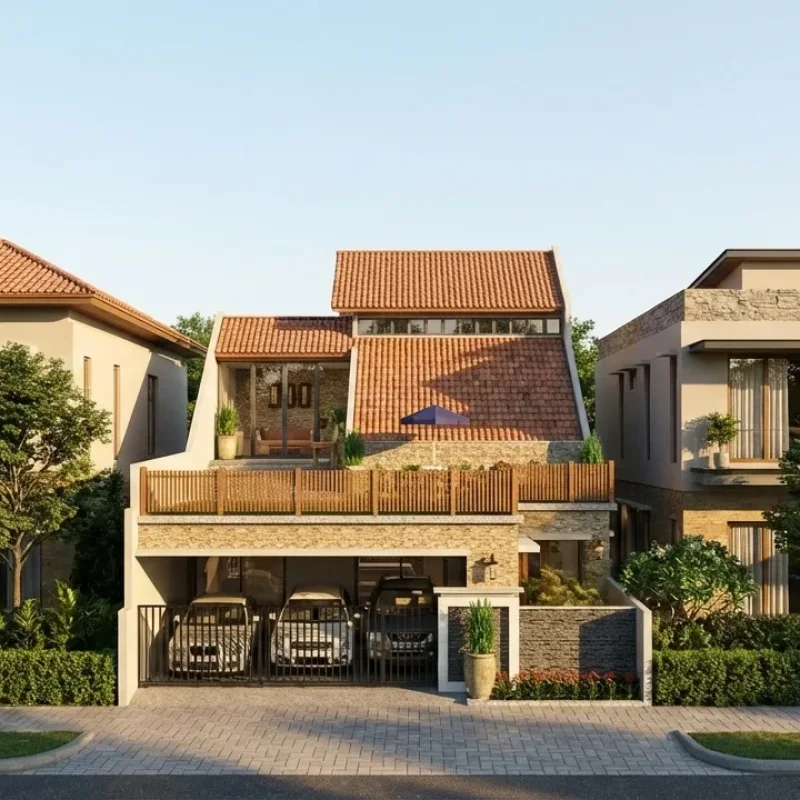 Inspirasi Rumah 10x11 - 2 Lantai: Ide Desain, Denah, dan Kebutuhan Ruang
