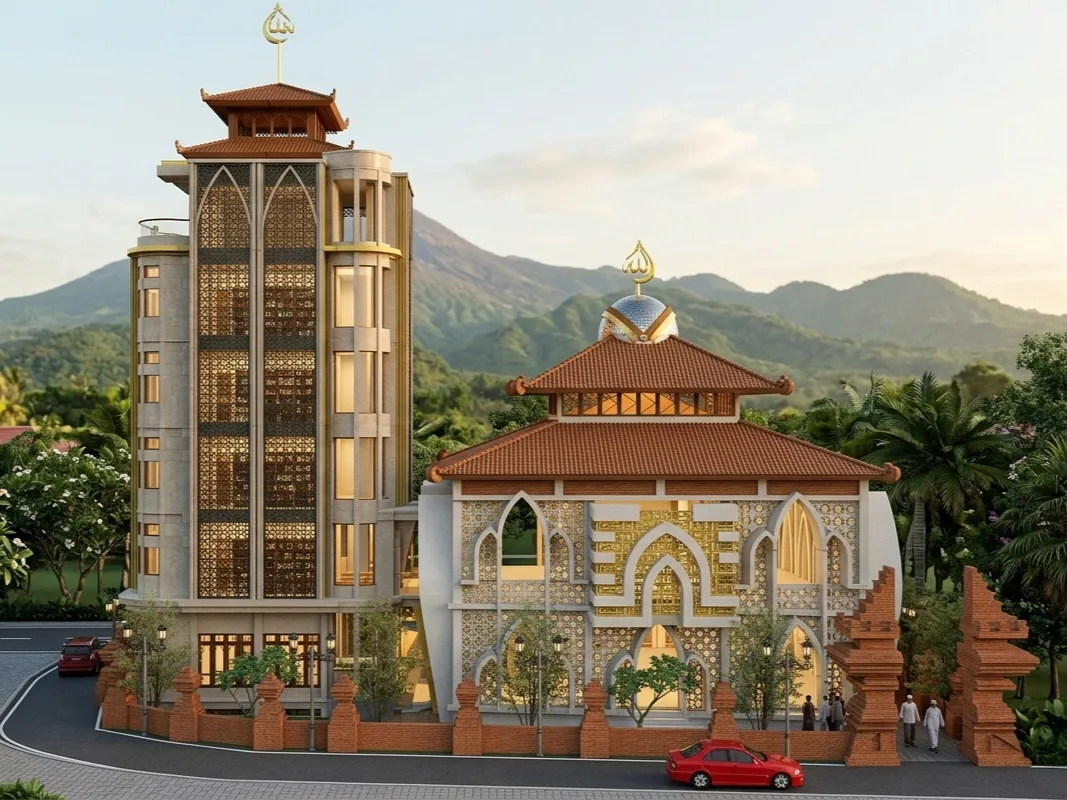 Masjid & Perpustakaan