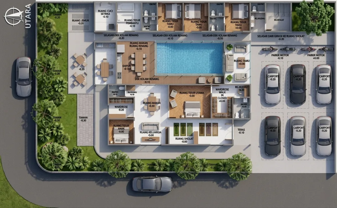 Rumah 28x17 #3