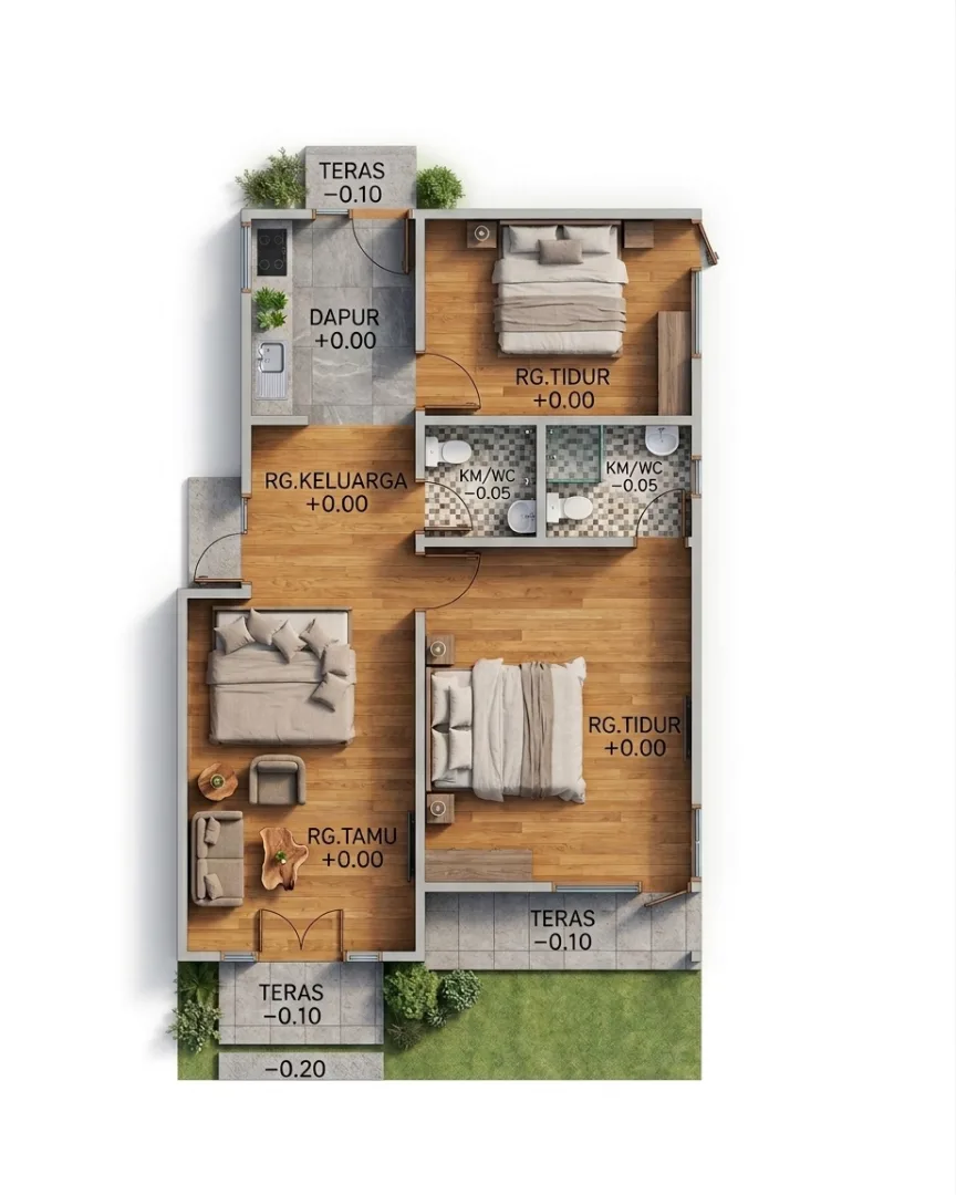 Rumah 11x7 #3