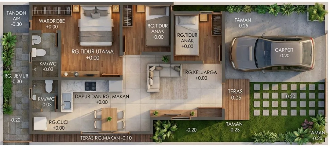 Rumah 11x7 #3