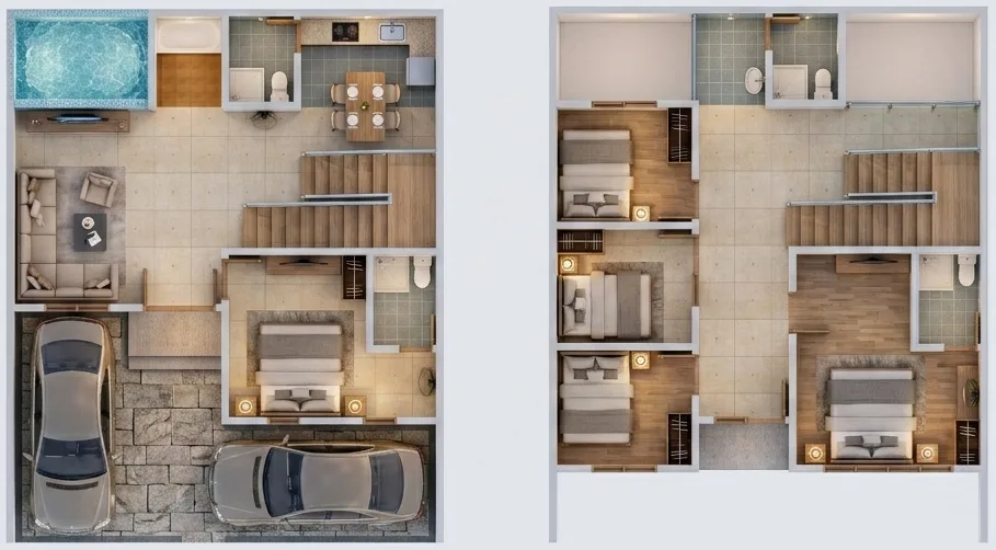 Rumah 11x9 - 2 LANTAI #3