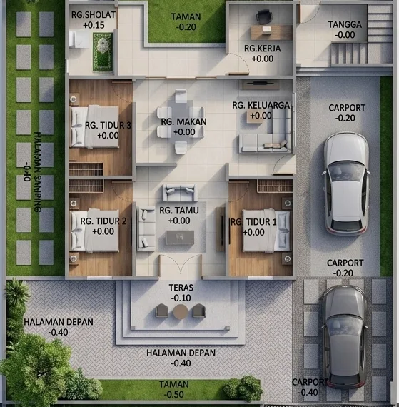 Rumah 13x11 #3