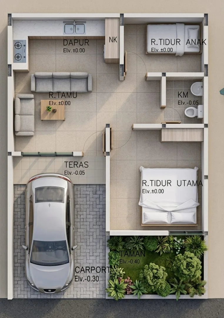 Rumah 7X10 #3